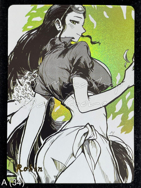 🔥 A 34 Nico Robin One Piece Goddess Story Anime Waifu Card ACG 🔥