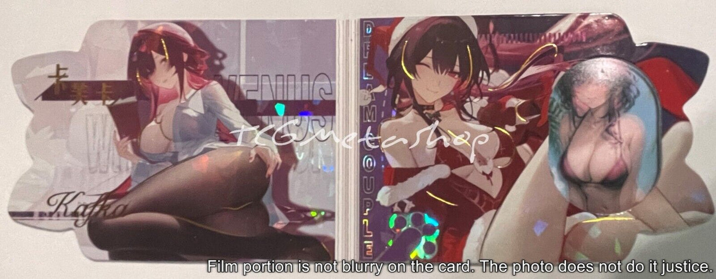 🔥 Kafka Honkai Star Rail Dream Couple 5 Goddess Story Anime Film Fold Card  🔥