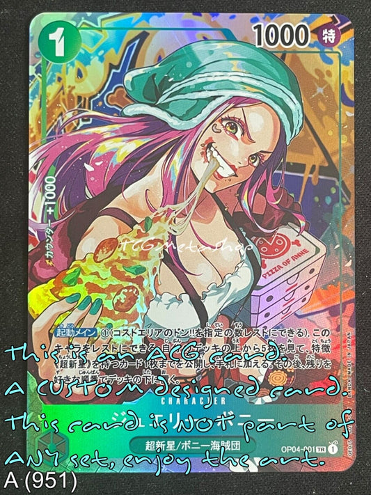 🔥 A 951 Jewelry Bonney One Piece Goddess Story Anime Waifu Card ACG 🔥