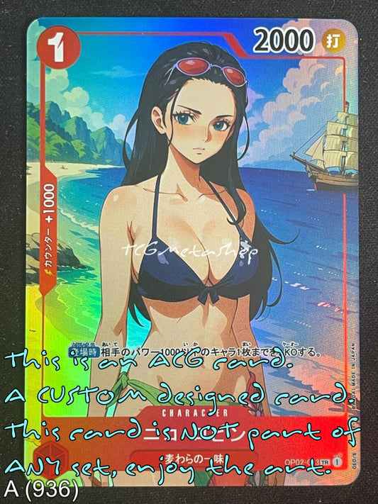 🔥 A 936 Nico Robin One Piece Goddess Story Anime Waifu Card ACG 🔥