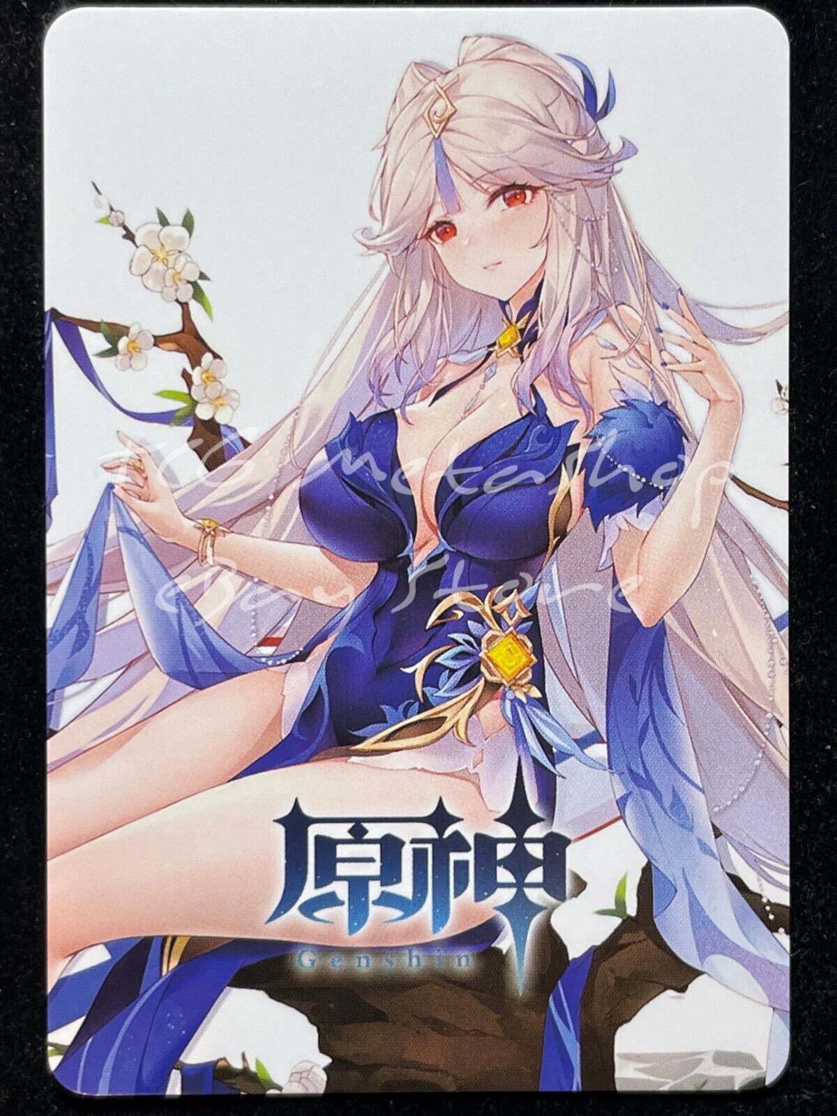 🔥 Ningguang Genshin Impact Goddess Story Anime Card ACG # 1555 🔥