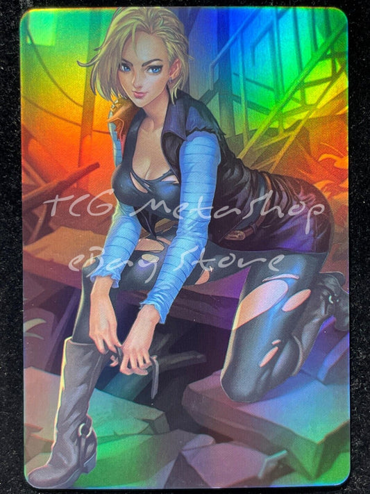 🔥 Android 18 Dragon Ball Goddess Story Anime Card ACG # 1673 🔥